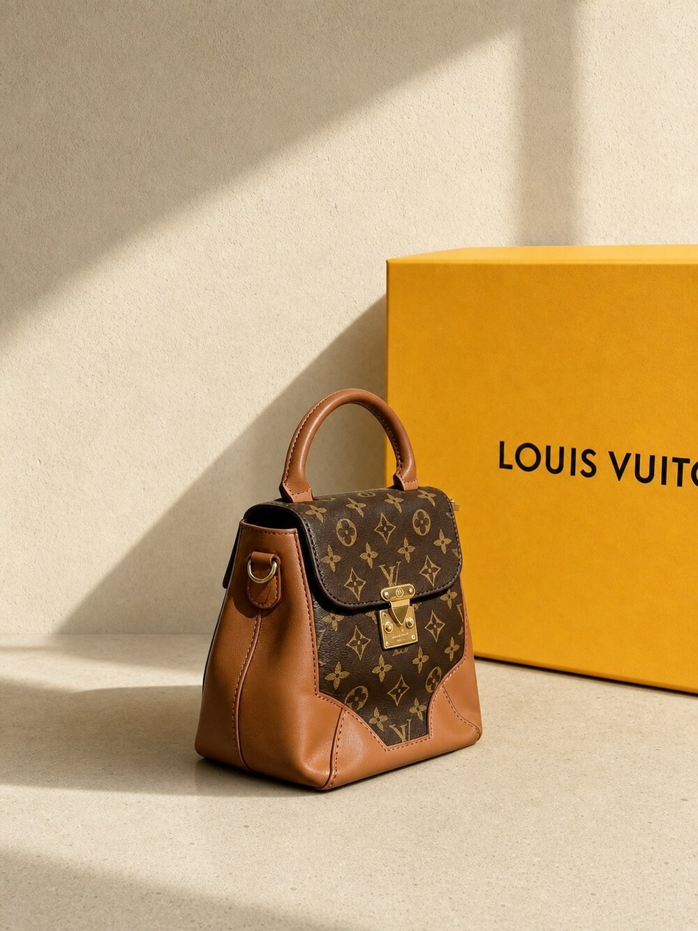 Louis Vuitton Gold-Tone Hardware Backpack | Dauphine PM - Picture 4 of 5